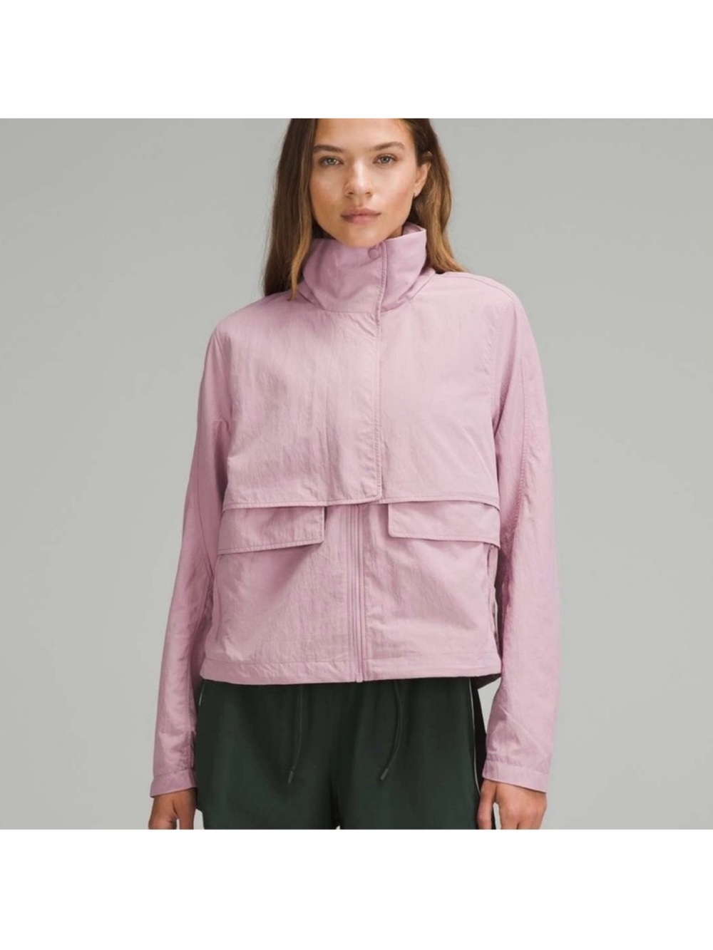 Lululemon Always Effortless Jacket Rose Blush Size 8